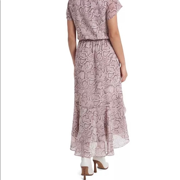 Pink High-low Leopard Dress - Picture 5 of 7